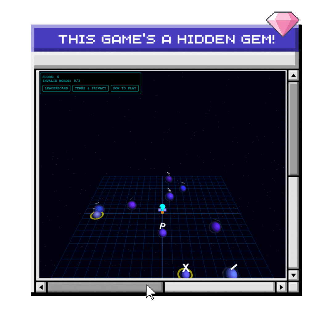 Space-themed educational games